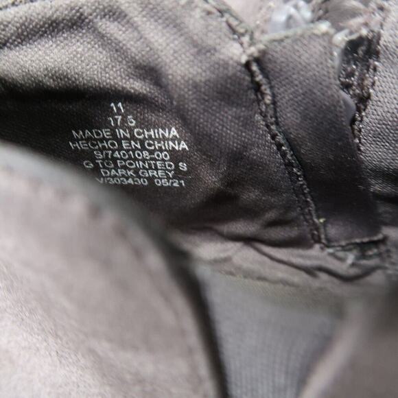 Old Navy Shoes Kids 11 Bootie Toddler Baby Casual Dark Grey Zip Fashion Classic - Picture 3 of 15